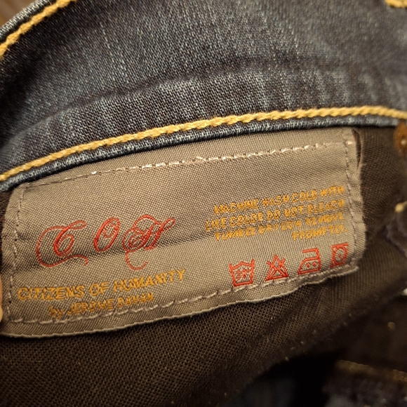 Citizens of Humanity by Jerome Dahan Ava Low Rise Straight Leg Jeans.  - Picture 9 of 16